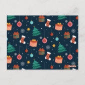 Carte Postale Motif de Noël 96 (Dos)