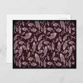 Carte Postale Motif de poisson sous-marin (Devant / Derrière)