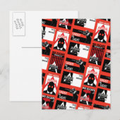 Carte Postale Motif de propagande de la ville d'Arkham (Devant / Derrière)