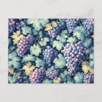Motif de raisins vintage