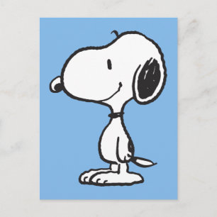 Carte Postale Motif de sourire de Snoopy Rire Rire