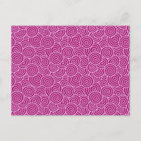 Motif de tourbillon japonais - bordeaux et rose pâ