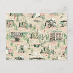 Carte Postale Motif des emplacements de derry