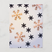 Carte Postale Motif d'hiver 12 (Devant)