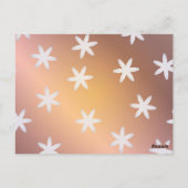Carte Postale Motif d'hiver 13 (Dos)