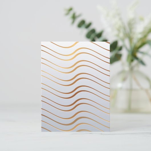 Carte Postale Motif d'or 3 (Debout devant)