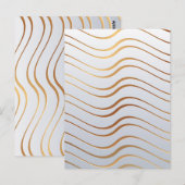 Carte Postale Motif d'or 3 (Devant / Derrière)