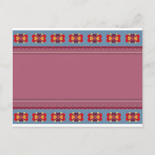 Carte Postale Motif du coeur populaire