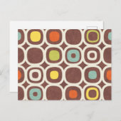 Carte Postale Motif en céramique (Devant / Derrière)