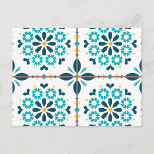 Carte Postale Motif en céramique