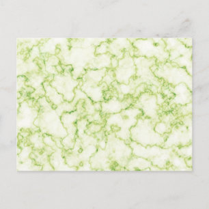 Carte Postale Motif en marbre vert