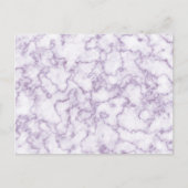 Carte Postale Motif en marbre violet (Devant)