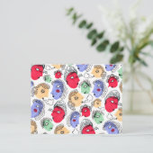 Carte Postale Motif Facebook (Debout devant)