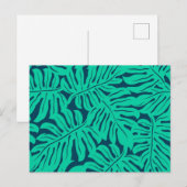 Carte Postale motif feuille (Devant / Derrière)