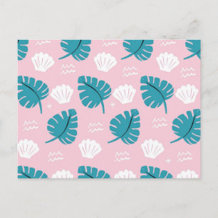 Carte Postale motif feuille