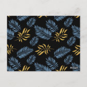 Carte Postale Motif feuille 17 (Dos)