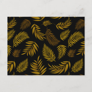 Carte Postale Motif Feuille tropical 14