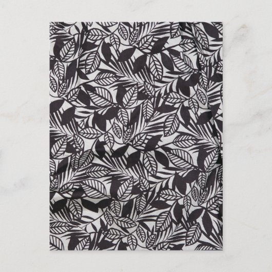Carte Postale motif floral Abstrait (Devant)