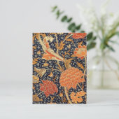 Carte Postale Motif floral vintage William Morris Cray (Debout devant)