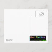 Carte Postale Motif fractal Abstrait (Dos)