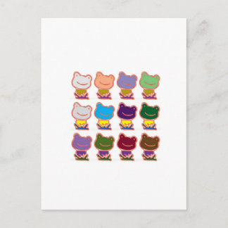 Carte Postale Motif FROGGY FROG