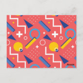 Carte Postale Motif géométrique 2 (Dos)