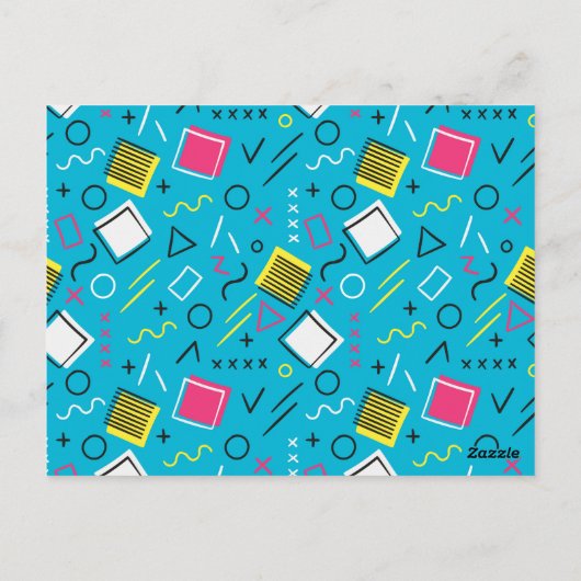 Carte Postale Motif géométrique 4 (Dos)