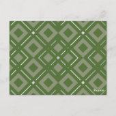Carte Postale Motif géométrique de Kamelia 2 (Dos)