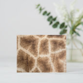 Carte Postale Motif Giraffe (Debout devant)