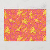 Carte Postale Motif Groovy Disco Scooby-Doo (Devant)