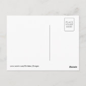 Carte Postale Motif Ichthus | Symbole de poisson chrétien (Dos)