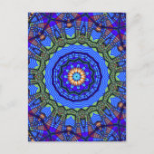 Carte Postale Motif KALEIDOSCOPE (Devant)