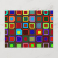 Motif les années 70 rétro