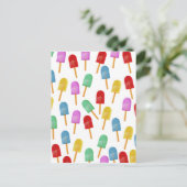 Carte Postale Motif Lolly glacé (Debout devant)