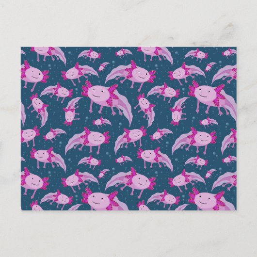 Carte Postale Motif mexicain de poisson de marche (Devant)
