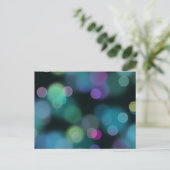 Carte Postale Motif Noël Twilight sur Midnight Blue (Debout devant)