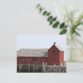 Carte Postale Motif Numéro 1 - Red Lobster Shack - Rockport, MA (Debout devant)