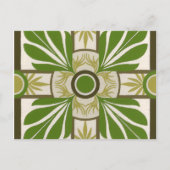 Carte Postale Motif Palm I non incorporé (Devant)