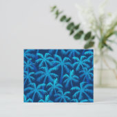 Carte Postale Motif palmier (Debout devant)