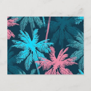 Carte Postale Motif palmier