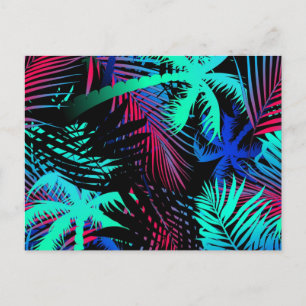 Carte Postale Motif palmier
