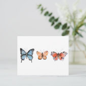 Carte Postale Motif papillon (Debout devant)