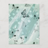 Carte Postale Motif papillon 9 (Devant)