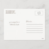 Carte postale Motif Pink & Gold Christmas Retro (Dos)