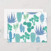 Carte Postale motif plante (Devant / Derrière)