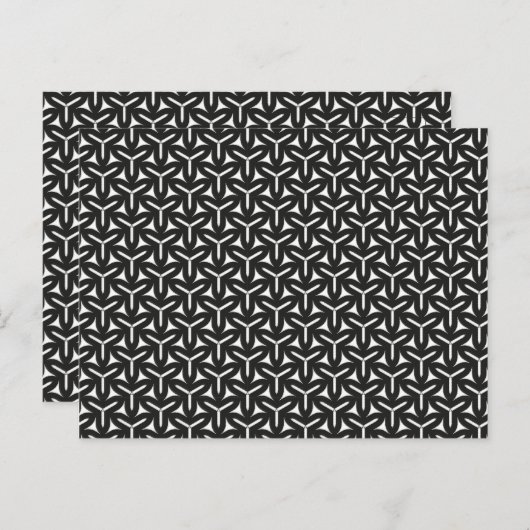 Carte postale Motif pour serveurs lame gothiques (Devant / Derrière)