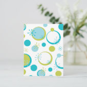 Carte Postale Motif rétro amusant (Debout devant)