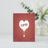 Carte Postale Motif rétro Vintage à air chaud (Debout devant)