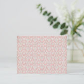 Carte Postale motif rose cool (Debout devant)