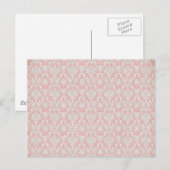 Carte Postale motif rose cool (Devant / Derrière)